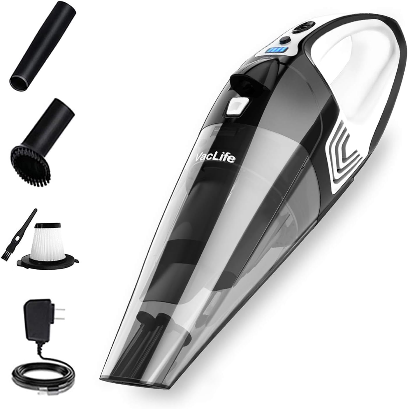 VacLife Handheld Vacuum Car Vacuum - Cordless Hand Vacuum, Model: H-106, Red (VL106)