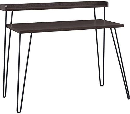 Scranton & Co Retro Desk in Espresso Pack of 2