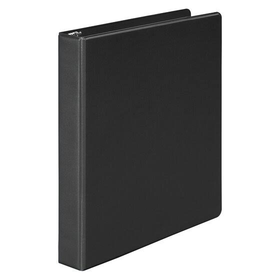 Mead Wilson Jones 368 Basic Round Ring Binder 1 Black - Binders