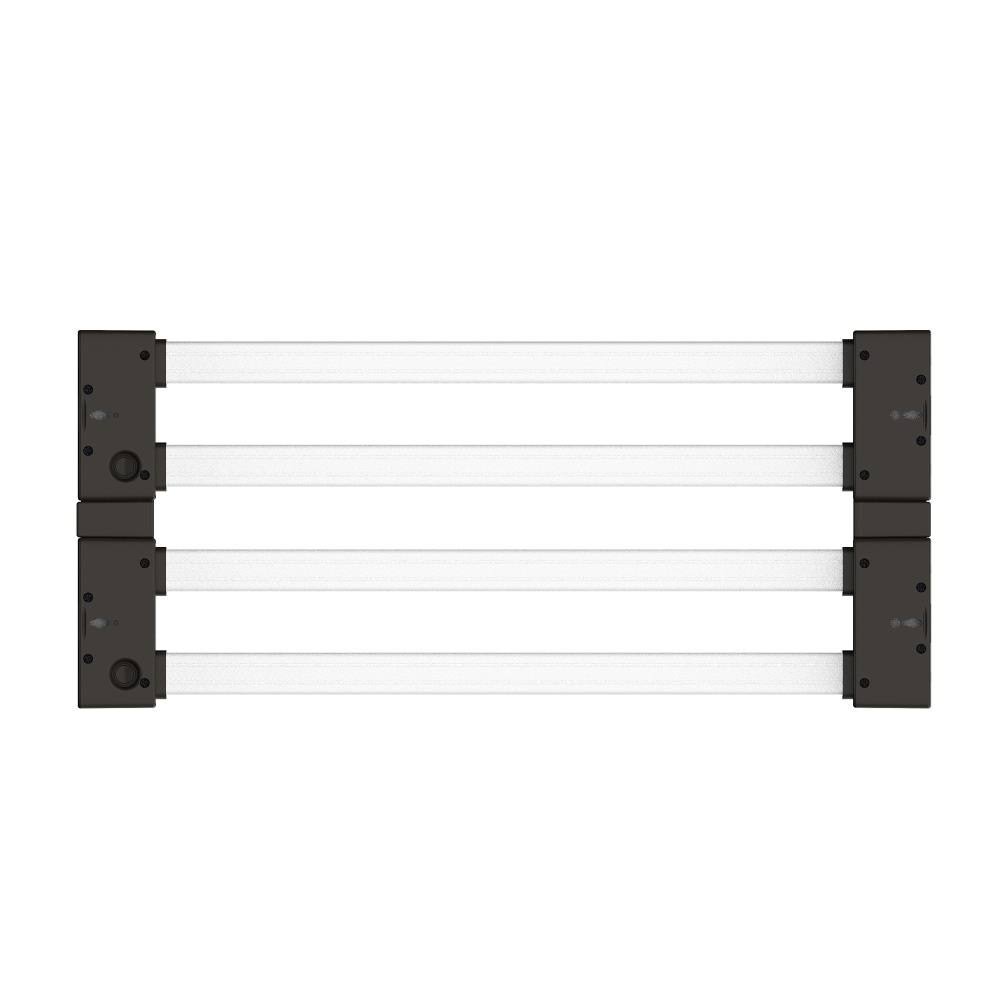 Dymond LED Grow Light 24-in Full Spectrum 5000K + 660nm Red Linkable (2 Pack) in Gray | GL24GRYA2