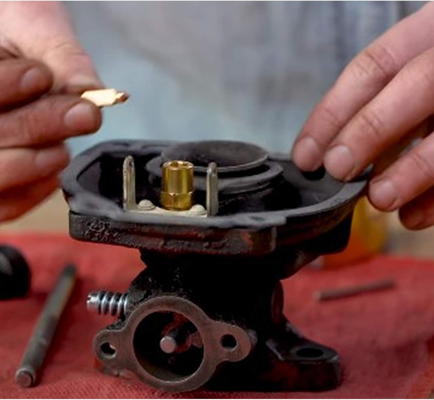 Lelecar Carburetor Repair Kit for IH International Harvester and Farmall M MV MTA O6 W9 WR9 300 350 400 450 460 544 560 656 660 706 756 766 806 2544 Super H Super M Tractor 0236821 BK12V 47387DB