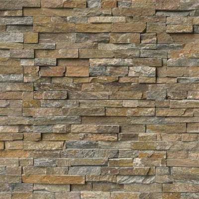 MS International Rockmount Stacked Stone Panels 6 x 24 Canyon Creek Tile u0026 Stone