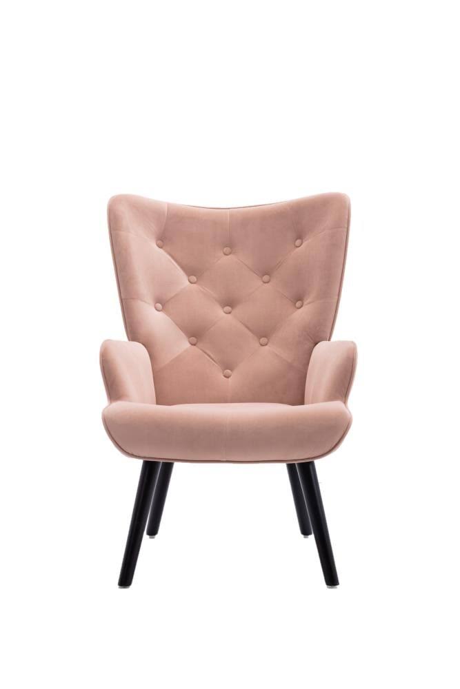 CASAINC Accent Chair Modern Leisure Chair for Living Room or Bed Room(Pink) | HFCM-W39523756
