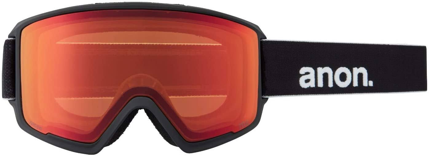Anon M3 Snow Goggles + Spare Lens - Black / Perceive Variable Green
