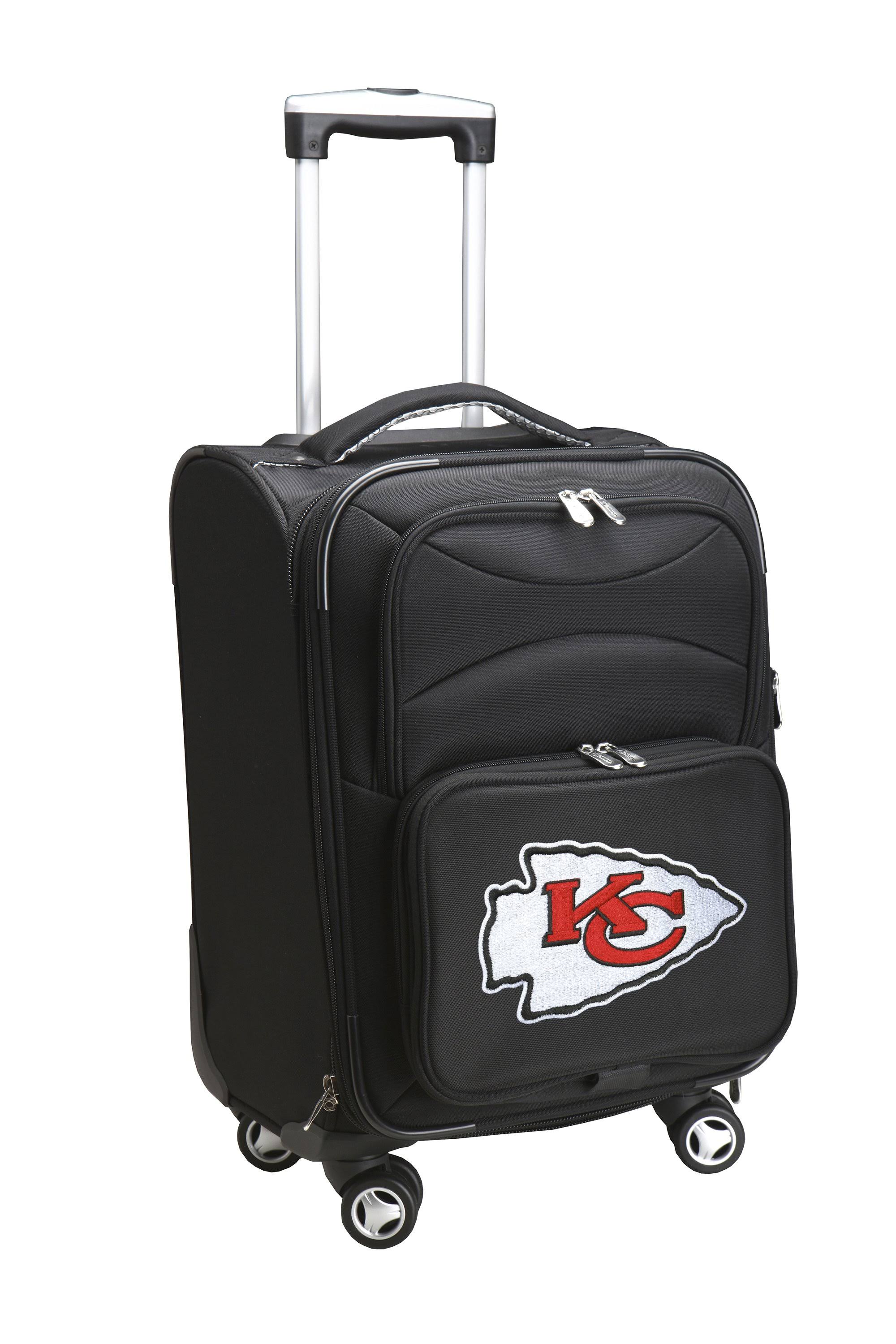 NFL Kansas City Chiefs 20x22 Carry on Spinner Black