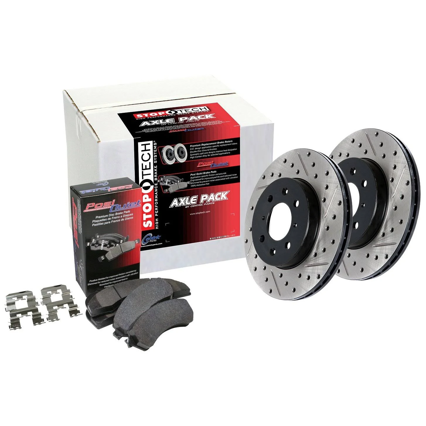 StopTech 938.45018 Street Axle Pack