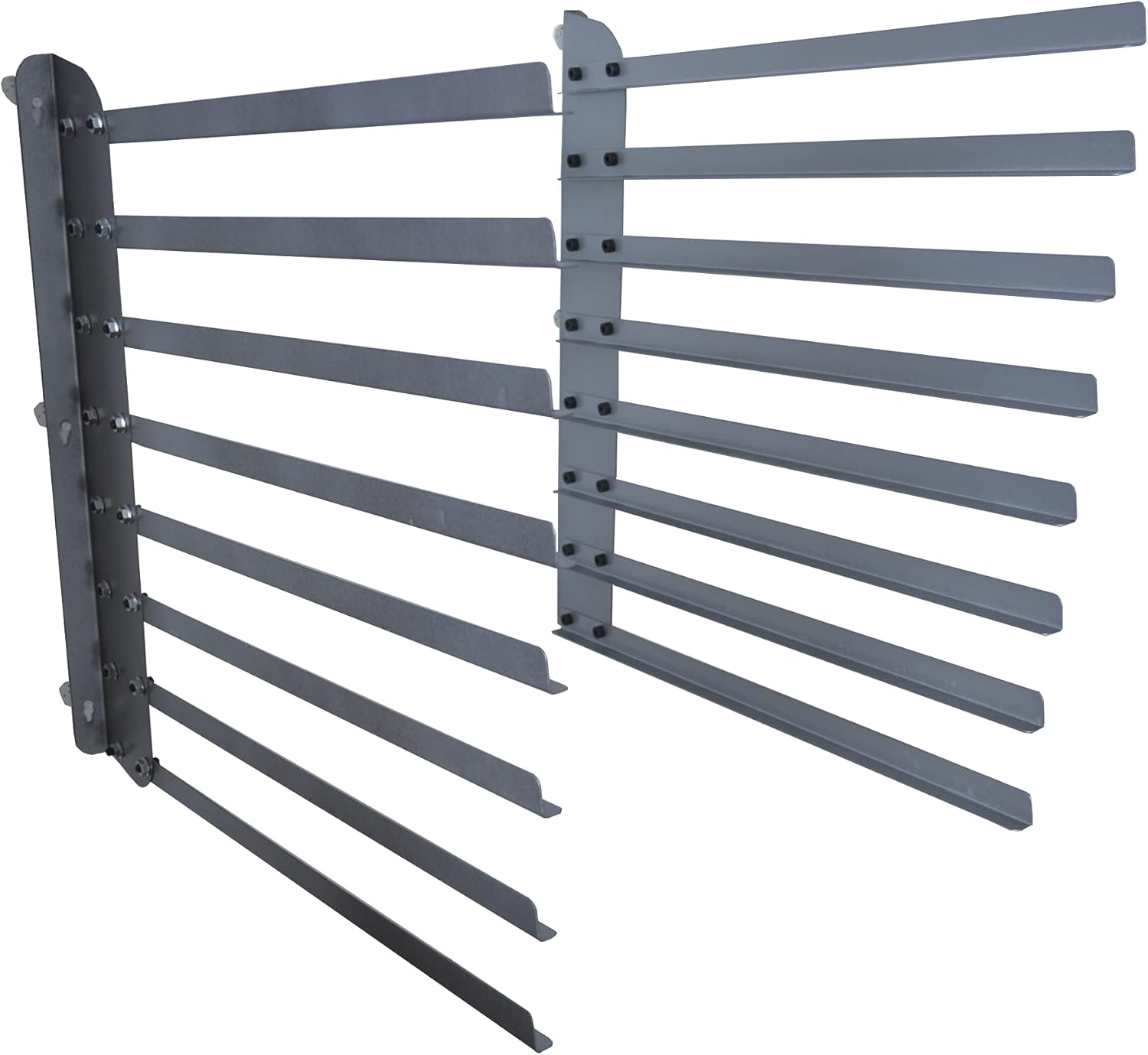 INTBUYING Screen Printing Frame Rack Shelf Storage Holder Screen Printing Squeegee Rack Screen Drying (8 Layer)