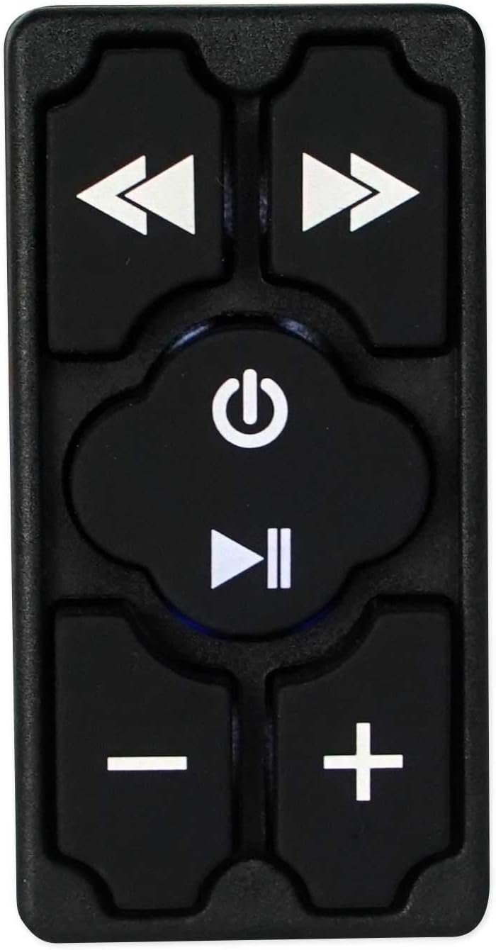 Rockville RockerBT Rocker Switch Bluetooth Controller+Aux For RZR/ATV/UTV/Cart Pack of 2
