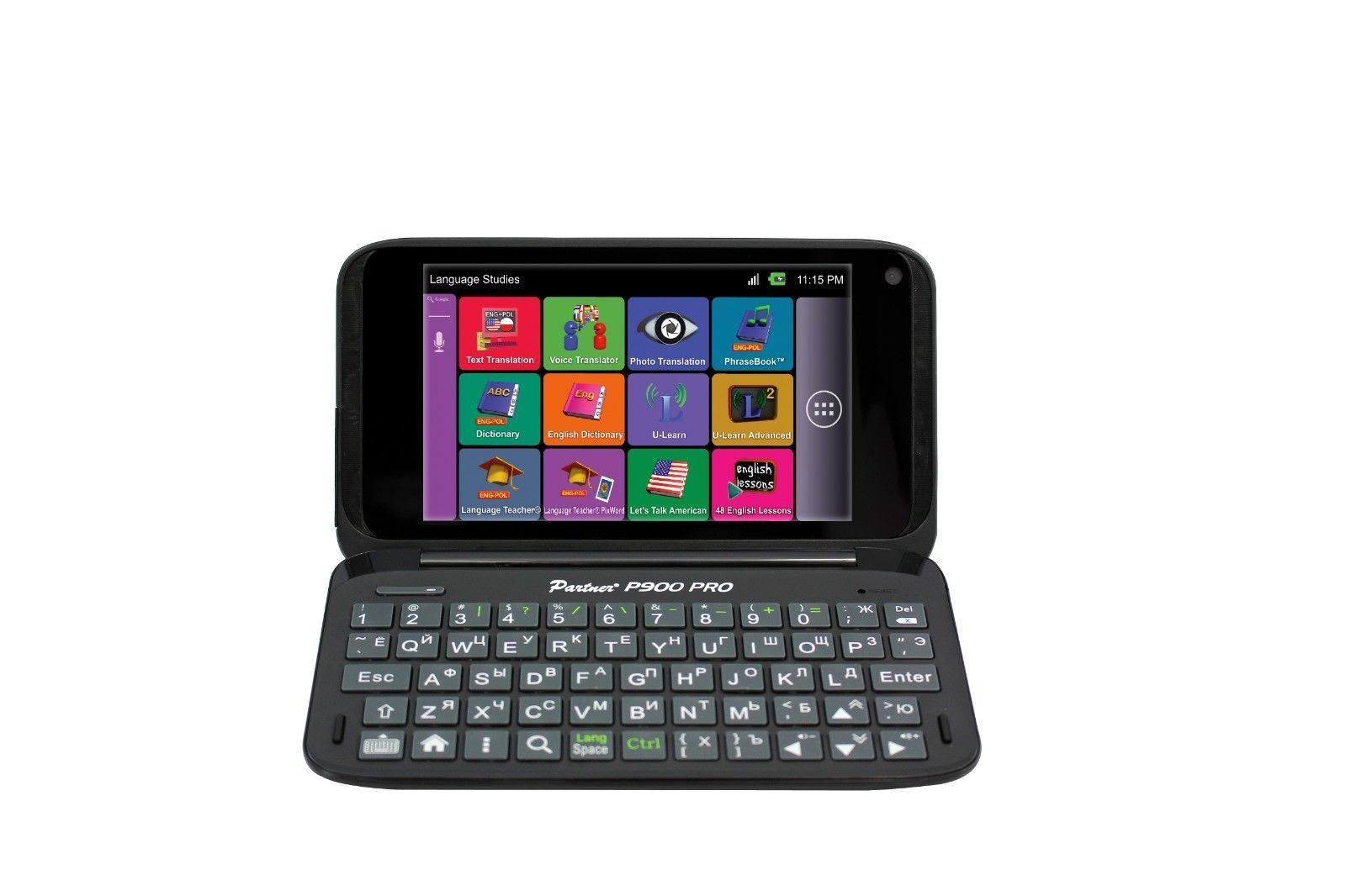 Ectaco Partner 900 Pro French - English Voice Translator and Language Teacher