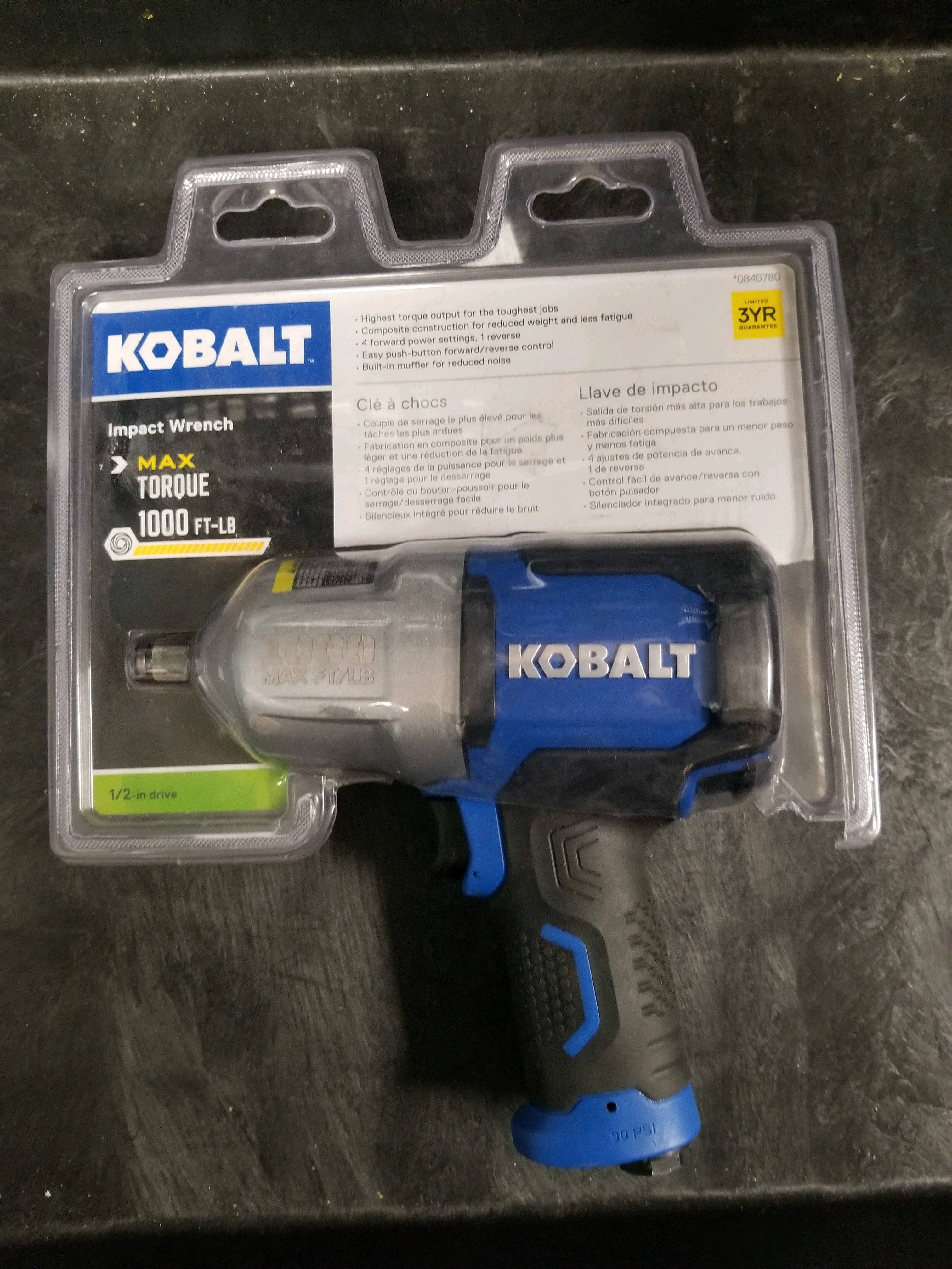 Kobalt Sgy-air236 1/2-in 1000-ft Air Impact Wrench
