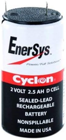 Replacement For National Power Ld010x2 Battery By Technical Precision Pack of 2