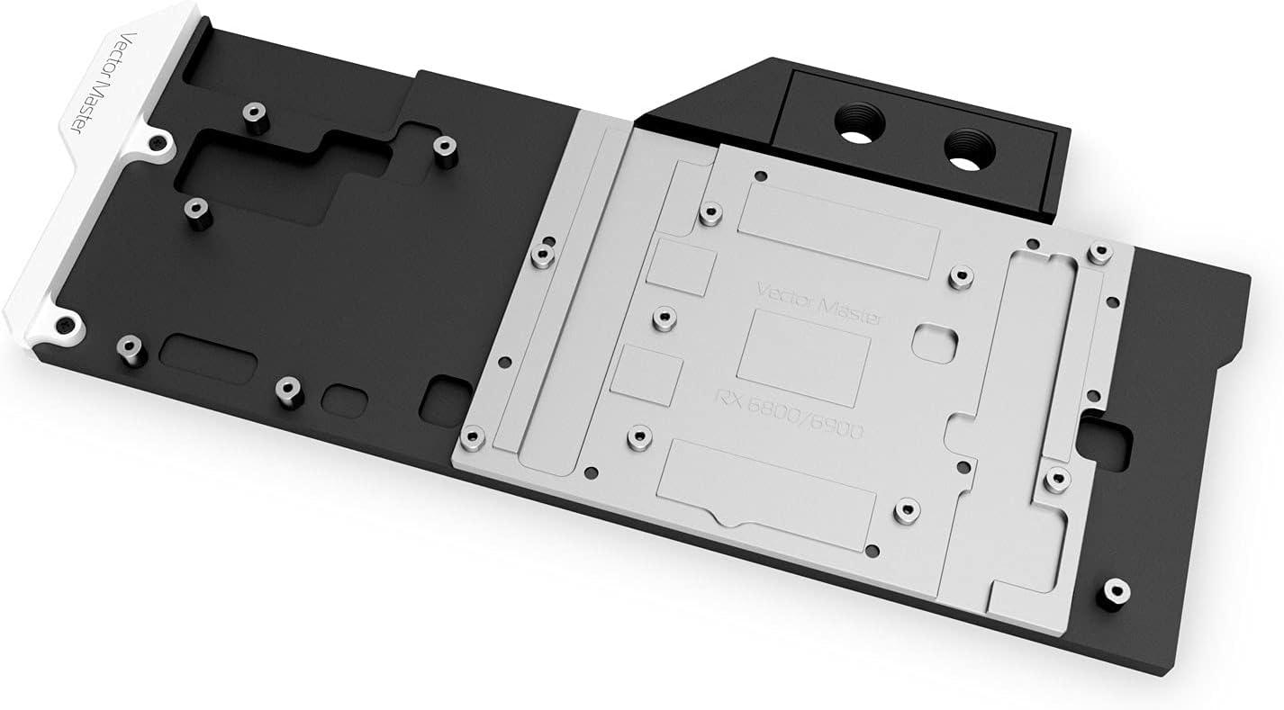 EKWB EK-Quantum Vector Master RX 6800XT/6900XT GPU Water Block, D-RGB, Nickel/Acetal
