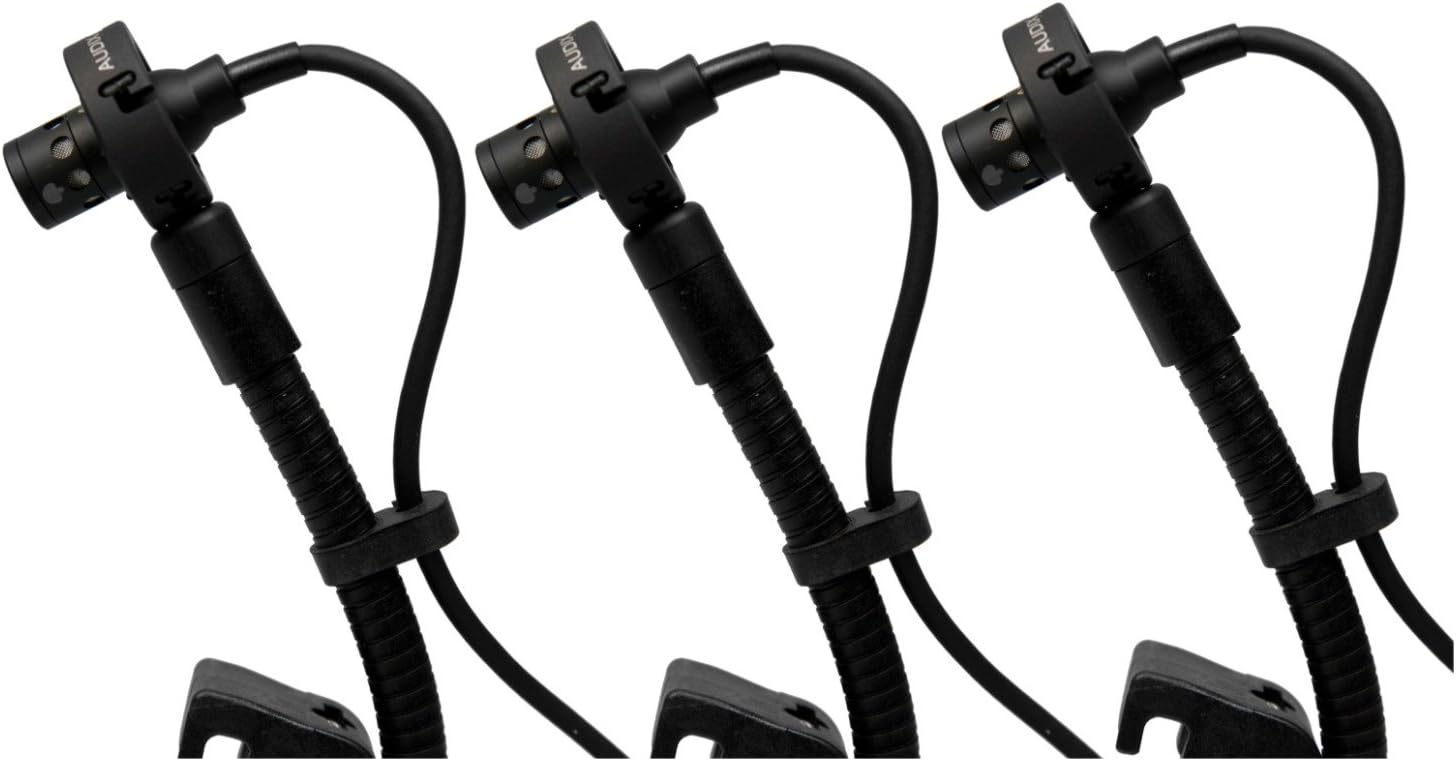 Audix MicroD Trio Pack Miniature Condenser Clip-on Microphone