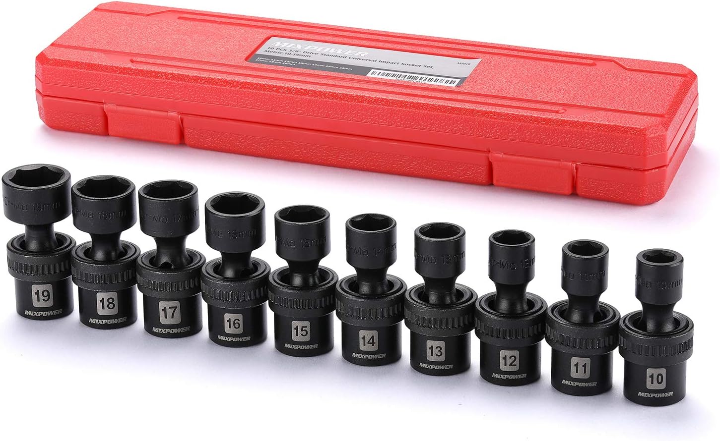 MIXPOWER 10-piece 3/8
