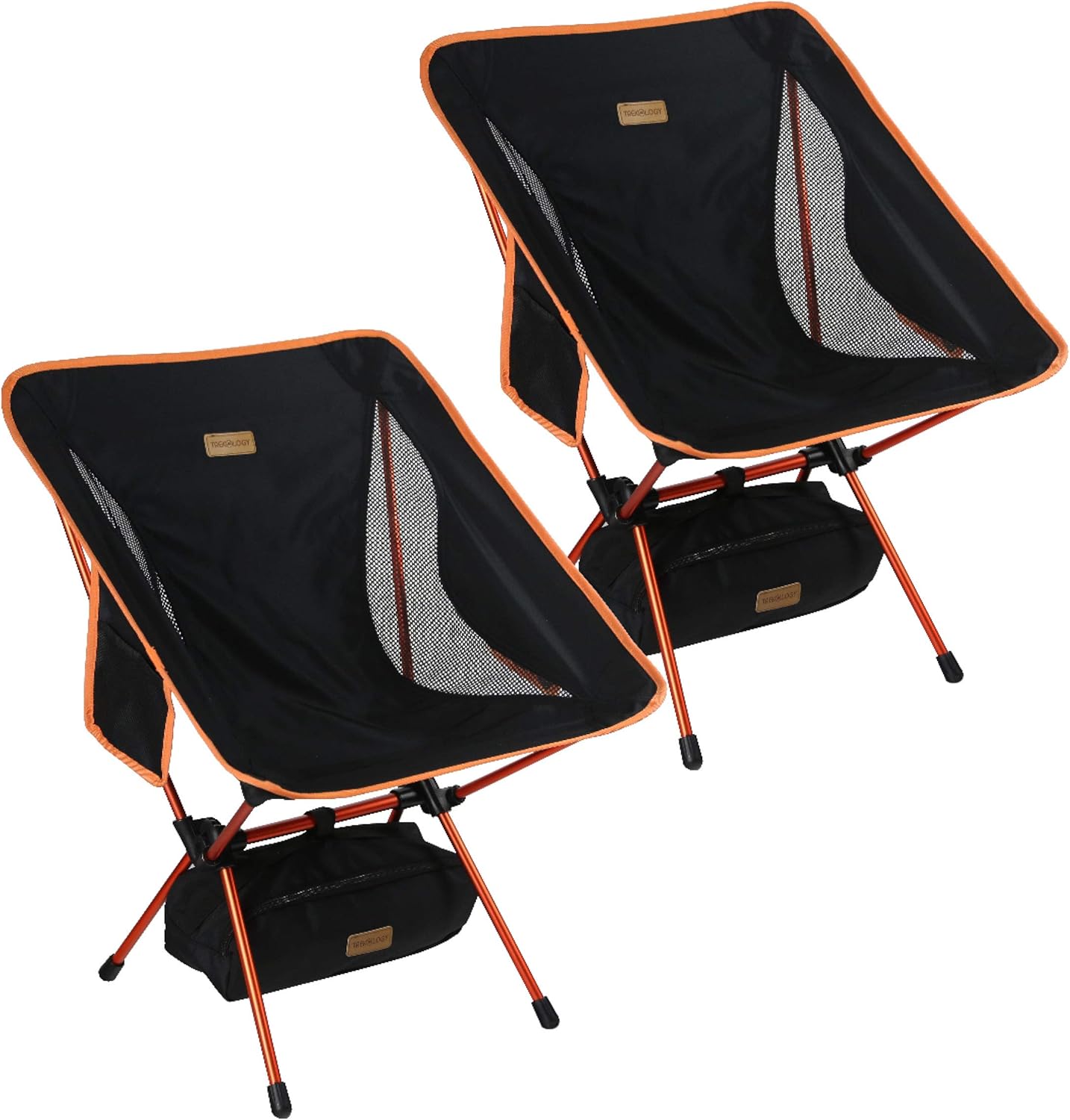 Trekology 2pc YIZI GO Backpacking Camping Chairs, Lightweight Portable Camping Chair, Foldable Chair, Outdoor Chair, Kids Camp Chair, Camping Chairs 2 Pack for Adults, Folding Chairs, Outside Chairs