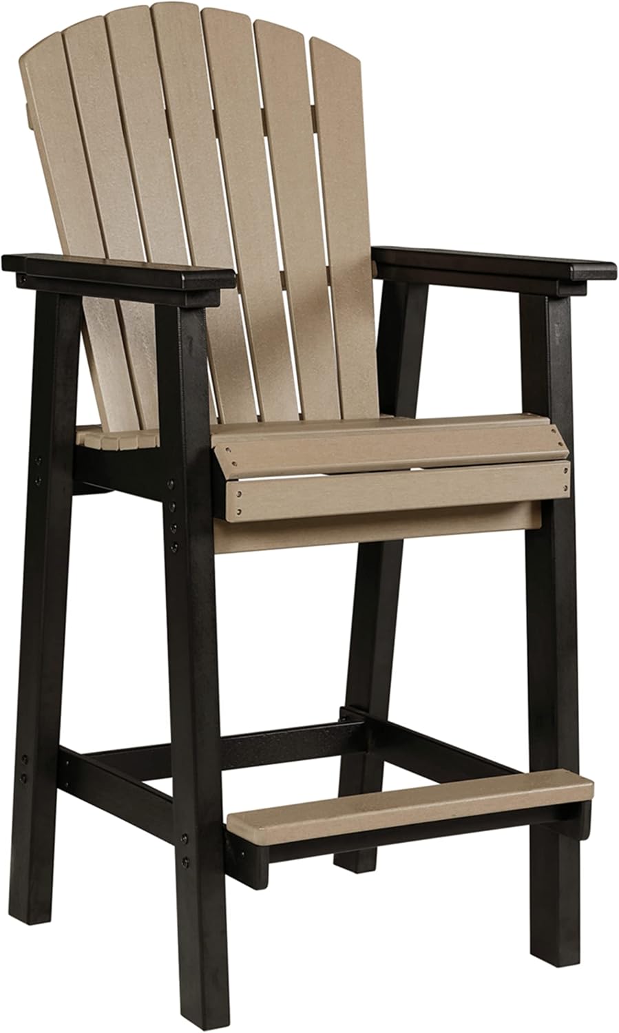 Signature Design by Ashley P211-130 Fairen Trail Barstool, Black & Brown