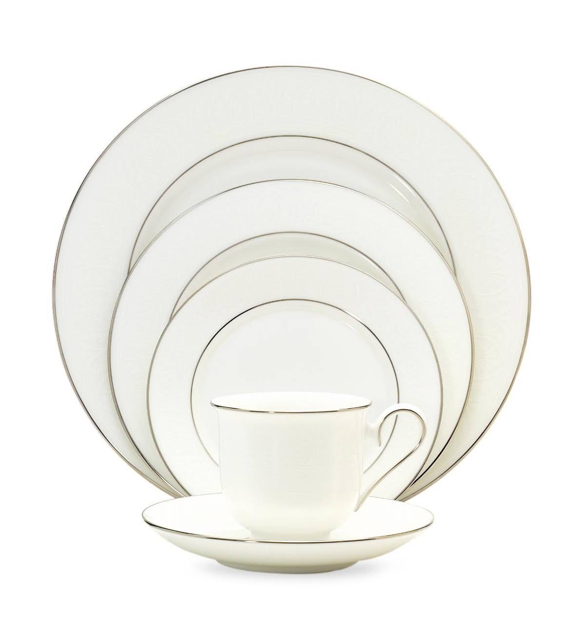 Lenox Hannah Platinum 5 Piece Place Setting