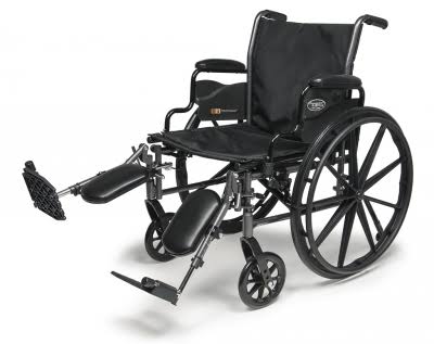 Everest u0026 Jennings Traveler L3 Plus Wheelchair (3F012230) 16x16 Flip-Back Desk Arm, Elevating LEGREST - Lightweight Wheelcha