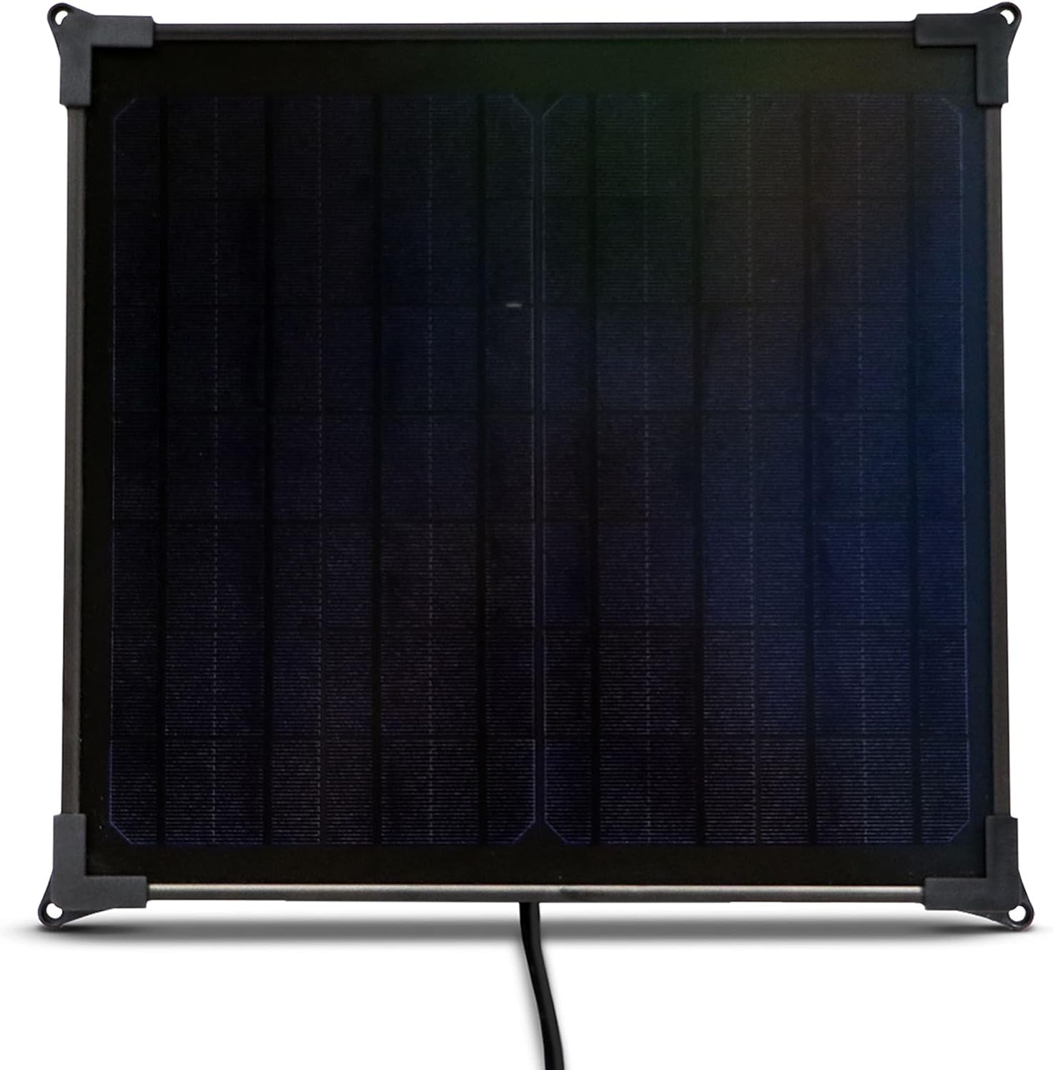 Battery Tender 17 Watt Solar Battery Charger with Charge Controller, Mountable and IP67 Weatherproof Solar Panel, Suitable for 12 Volt Lead Acid and AGM Batteries