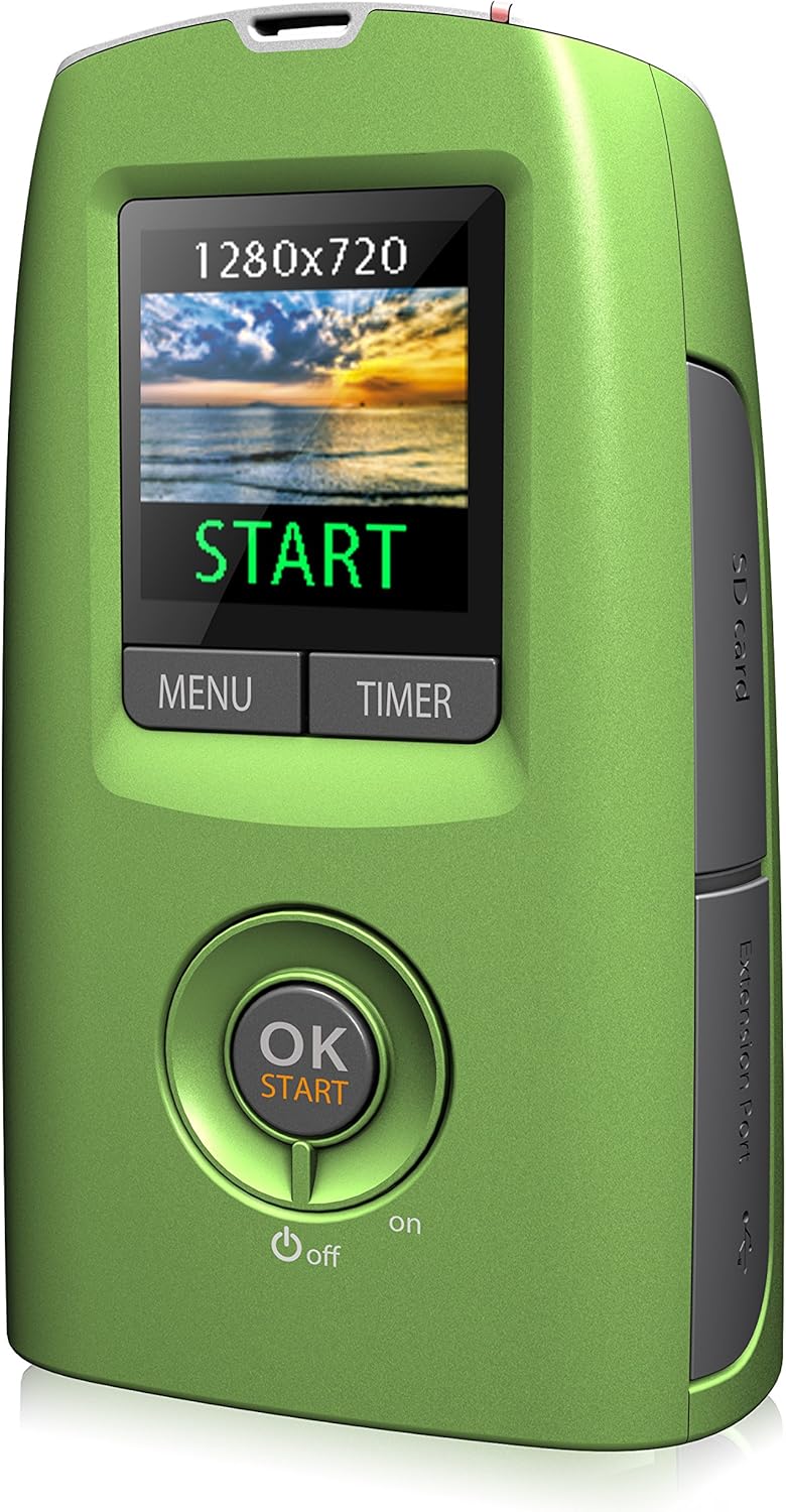 Brinno TLC200 TIME LAPSE VIDEO CAMERA, Perfect for Work From Home, Self-Isolation, Home School, Quarantine, Stunning Time Lapse Video, Compact Portable Design - Green