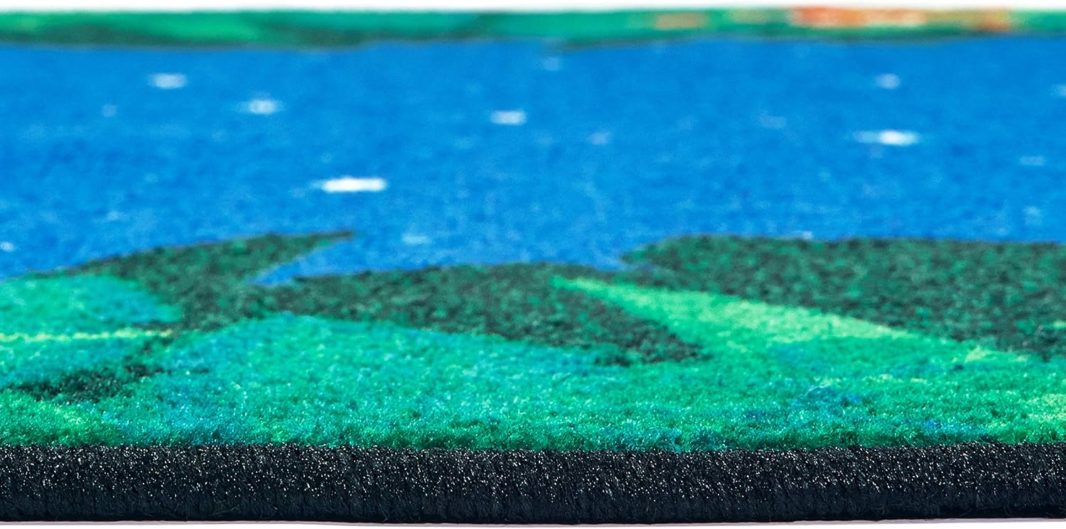 Peaceful Tropical Night, 8' x 12'