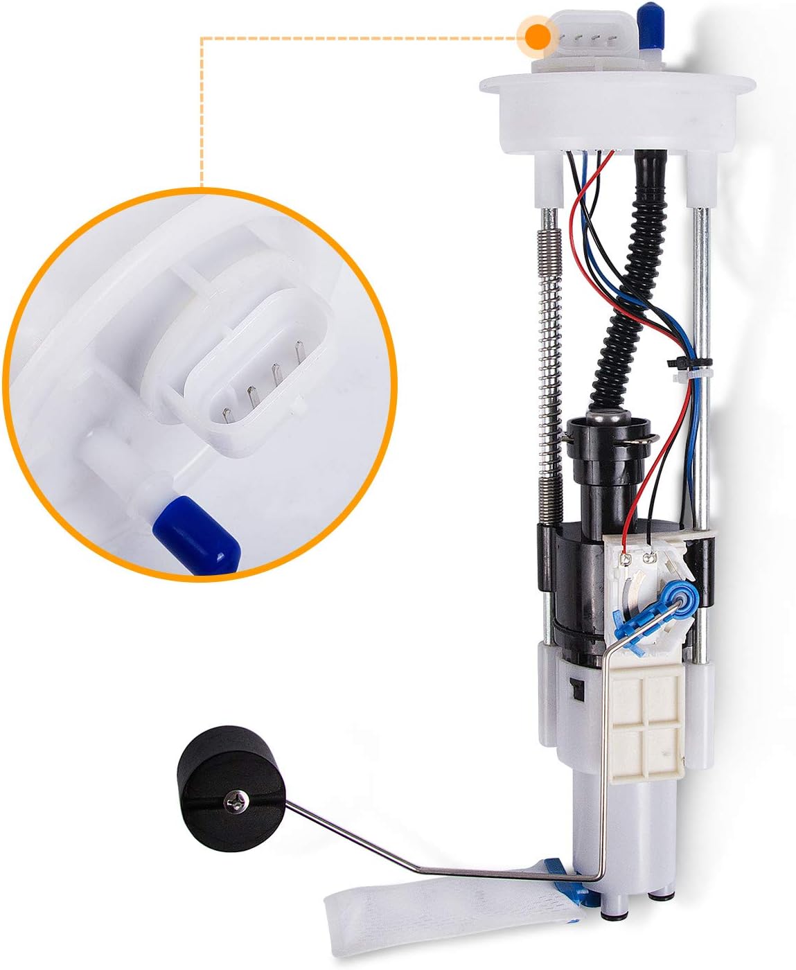 RANSOTO Fuel Pump Assembly Compatible with 2013-2019 Polaris Ranger 900 XP Crew, 2017-2018 Ranger 1000XP Crew, 2015-2016 Polaris Ranger 570 Replace# 2204852, 2521307, 2521091