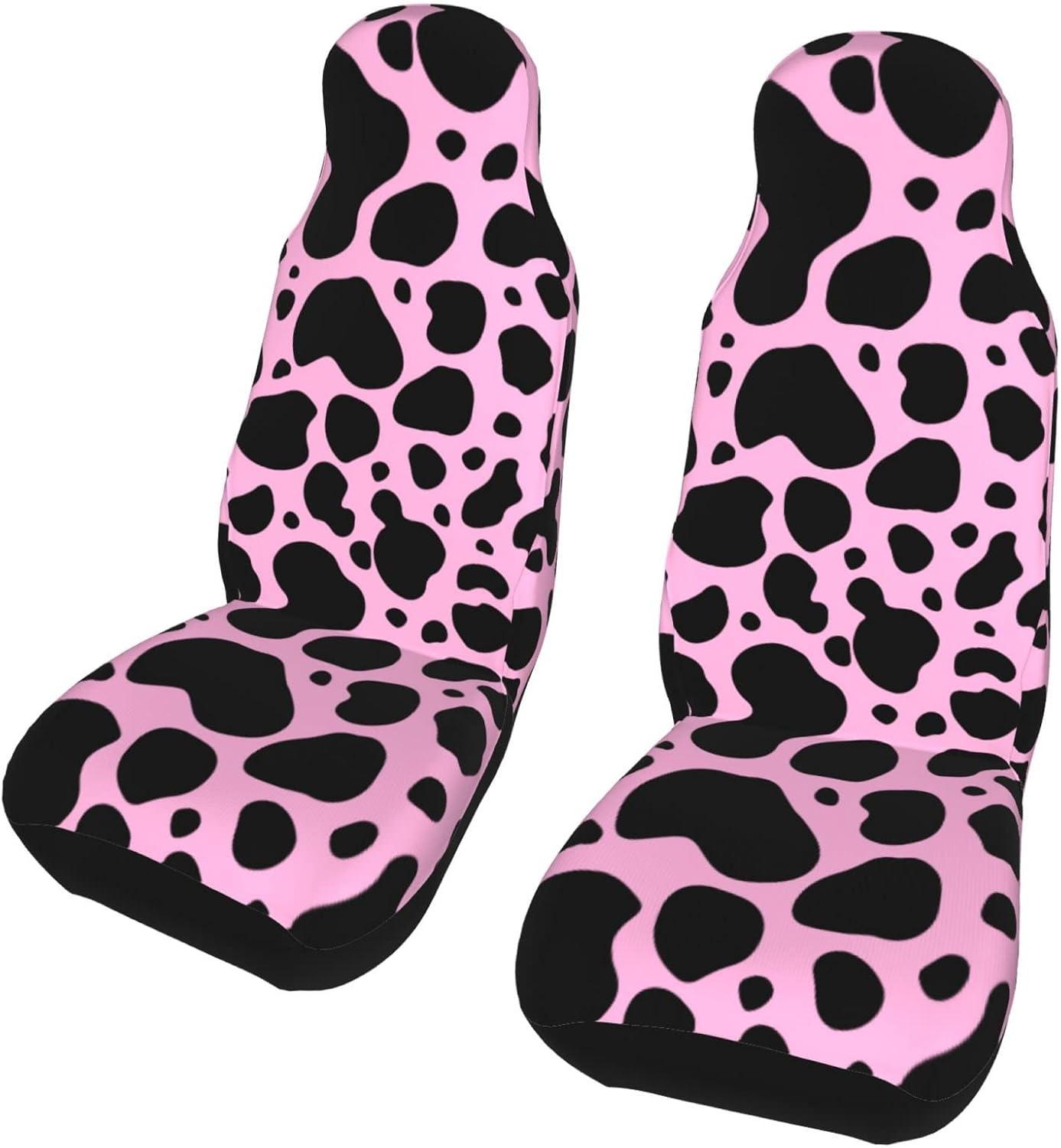 Horse Running 2 Pcs Car Seat Covers Set Vehicle Front Seat Protector Auto Interior Accessories Protetors Car Mat Covers Universal Fit Most Car SUV Van Truck