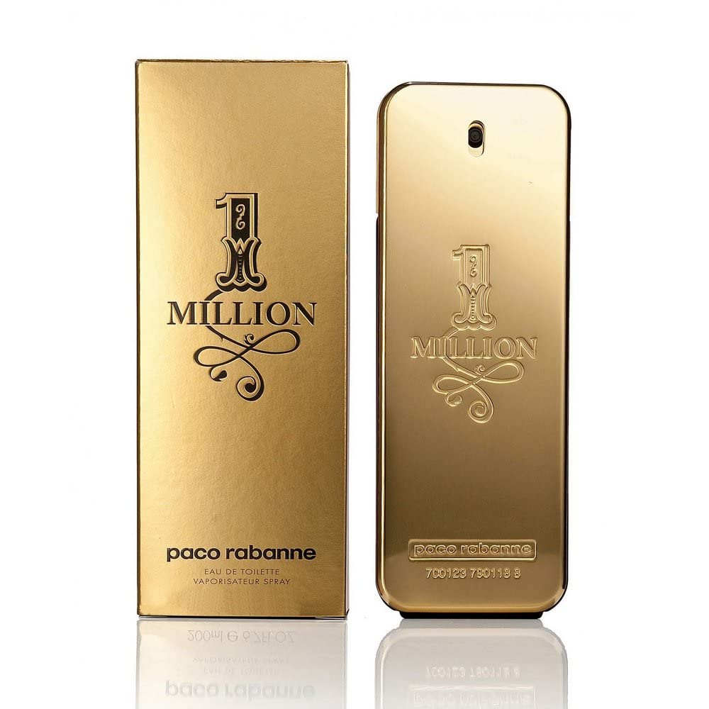 PACO RABANNE 1 MILLION by Paco Rabanne EDT SPRAY 1.7 OZ for MEN Pack of 2
