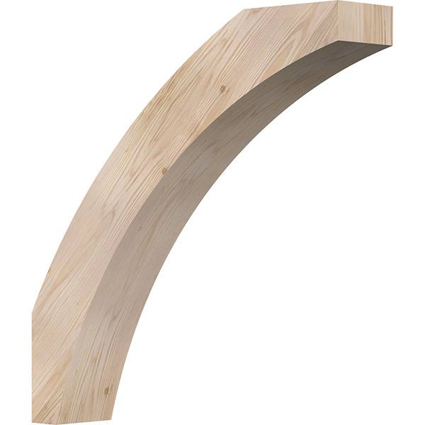 5 1/2x22W x 28x22D x 28x22H Thorton Smooth Brace, Douglas Fir