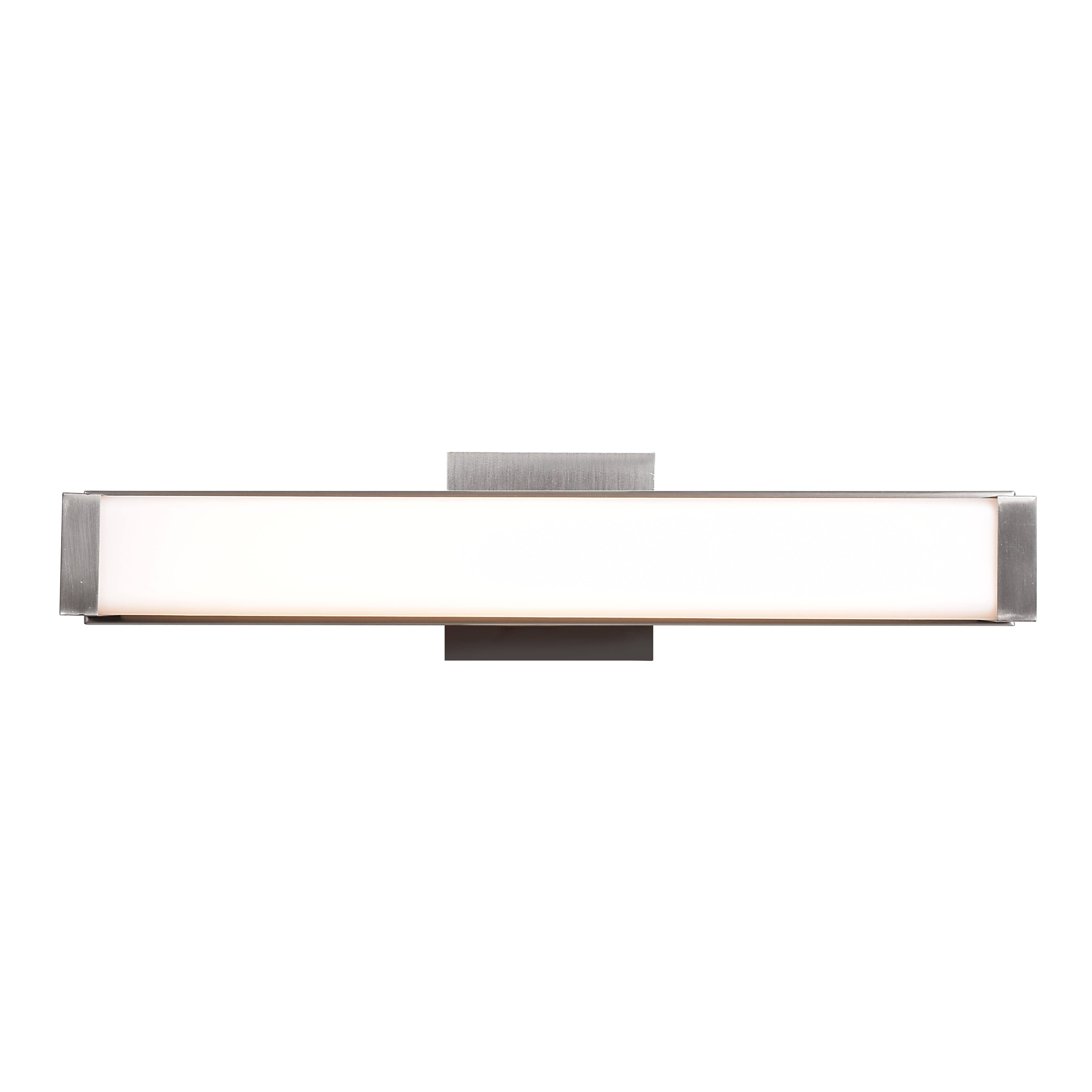 Access Fjord Brushed Steel LED Vanity 62481LEDD-BS/OPL