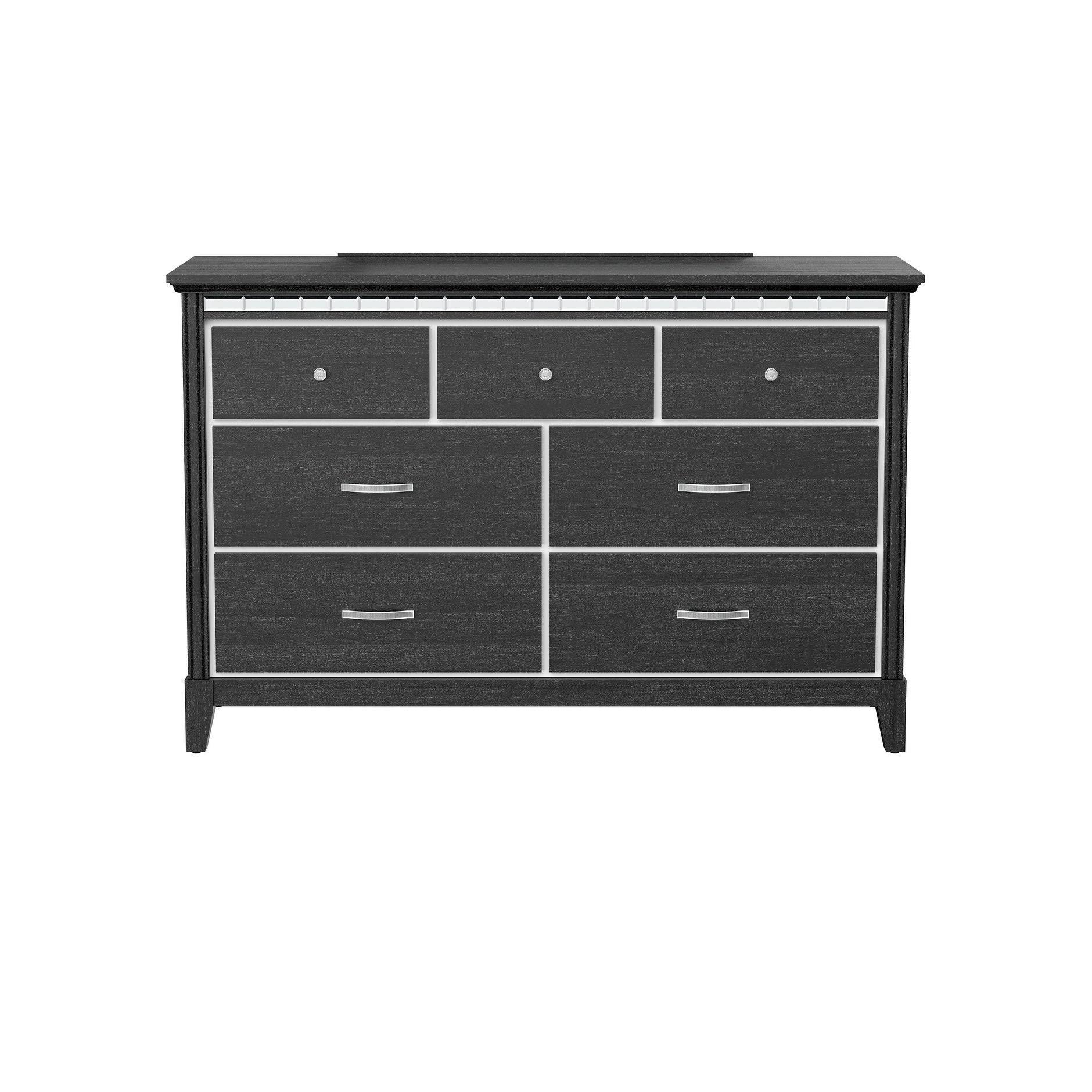Global Furniture USA Ava Black Dresser