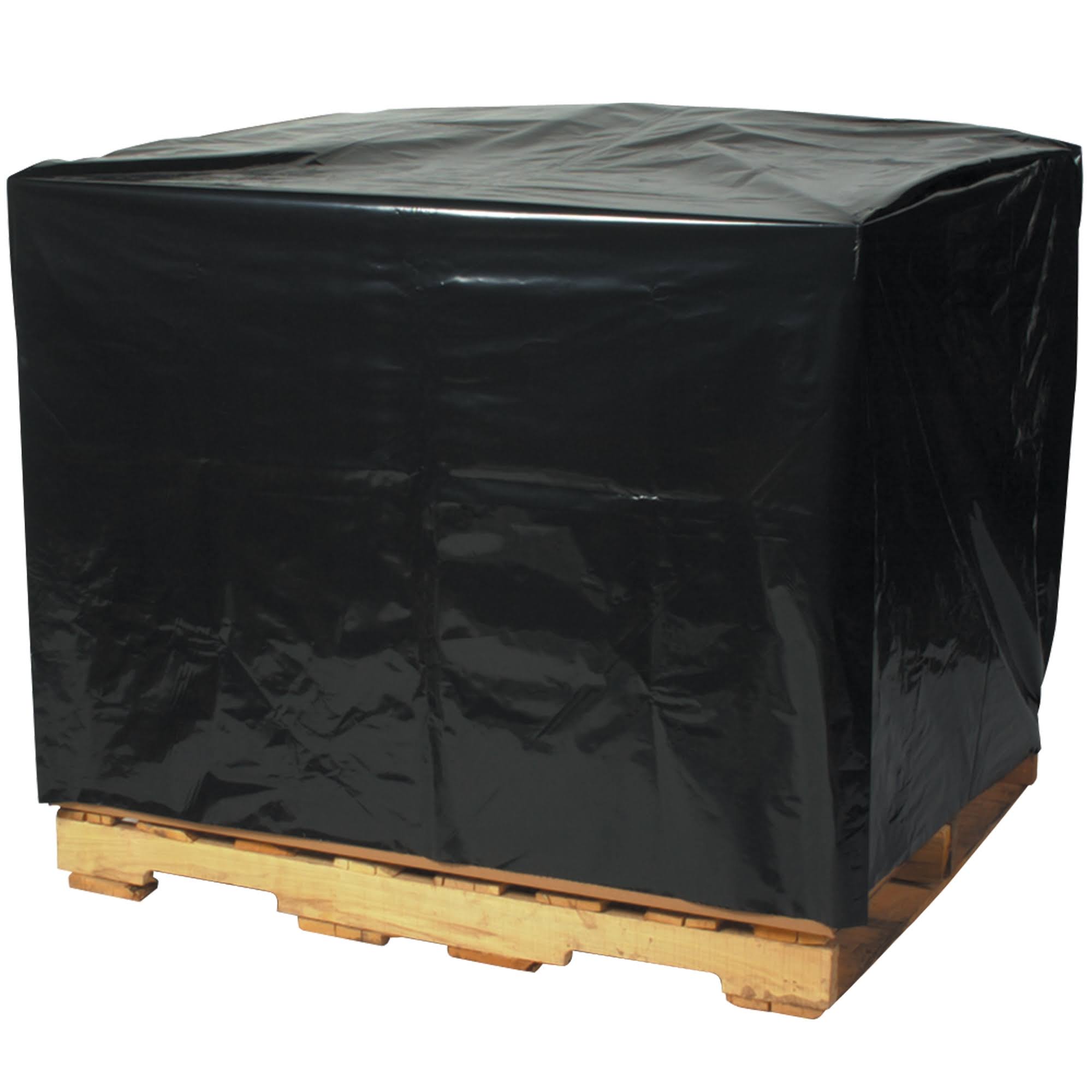 48 x 36 x 72x22 - 3 Mil Black Pallet Covers