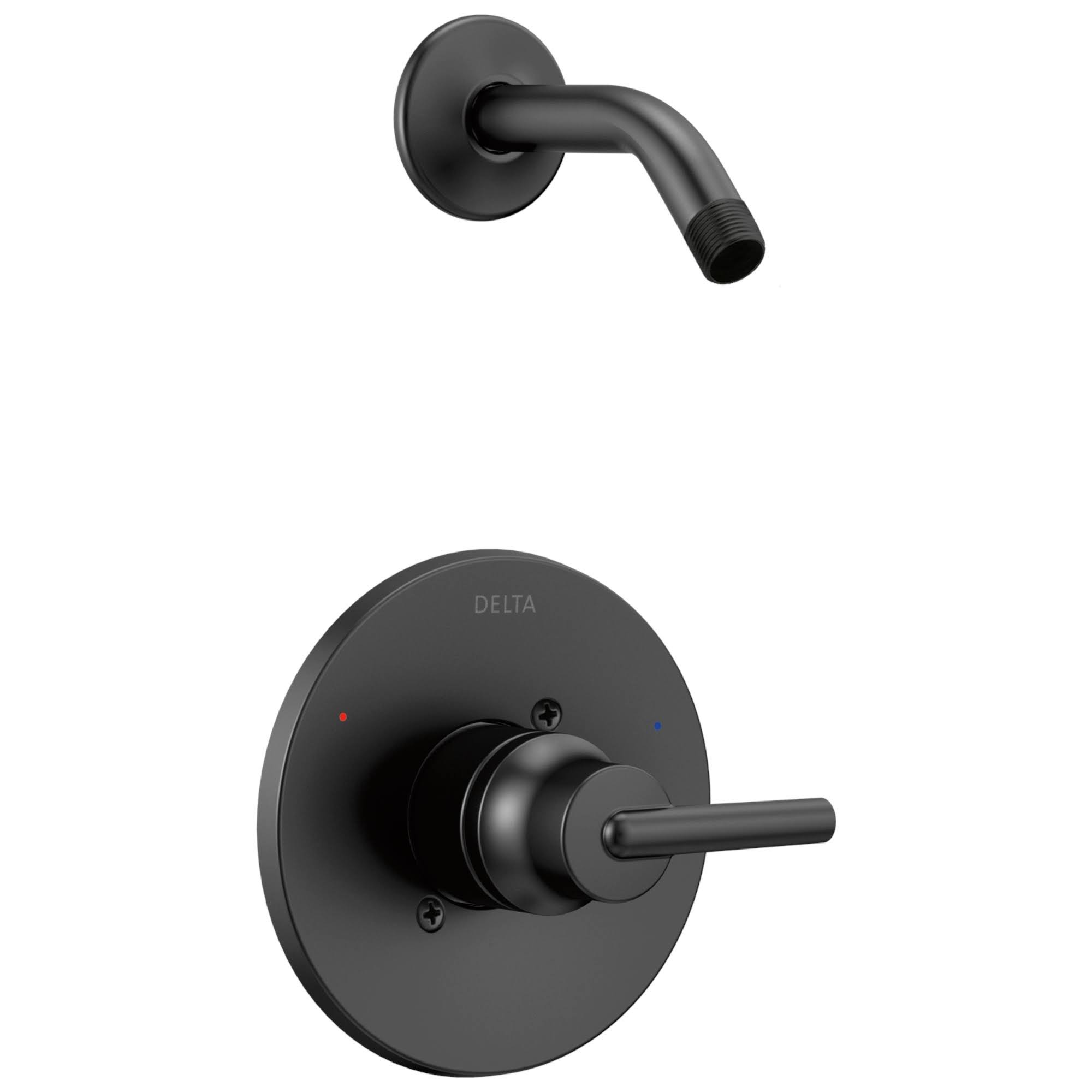 Delta Faucet T14259-BLLHD Trinsic Monitor 14 Series Shower Trim - Less Head, Matte Black