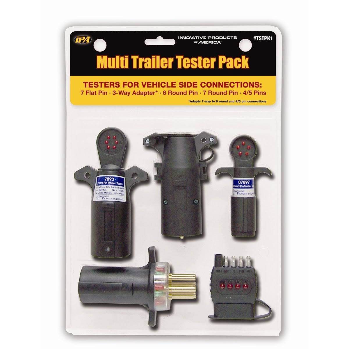 Innovative Products of America Tstpk1 Vehicle-Side Trailer Circuit Tester Pack