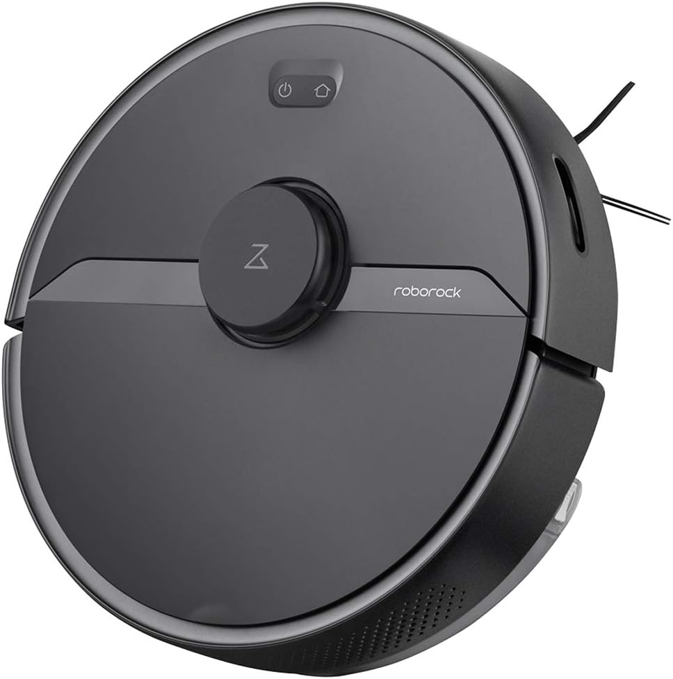 Roborock Renewed S6 Pure Robot Vacuum and Mop, Multi-Floor Mapping, Lidar Navigation, No-go Zones, Selective Room Cleaning, 2000Pa Strong Suction, Wi-Fi Connected (Renewed)