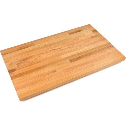 John Boos 109 inch x 4 inch x 3/4 inch Backsplash with Varnique Finish - Oak ORS109-V