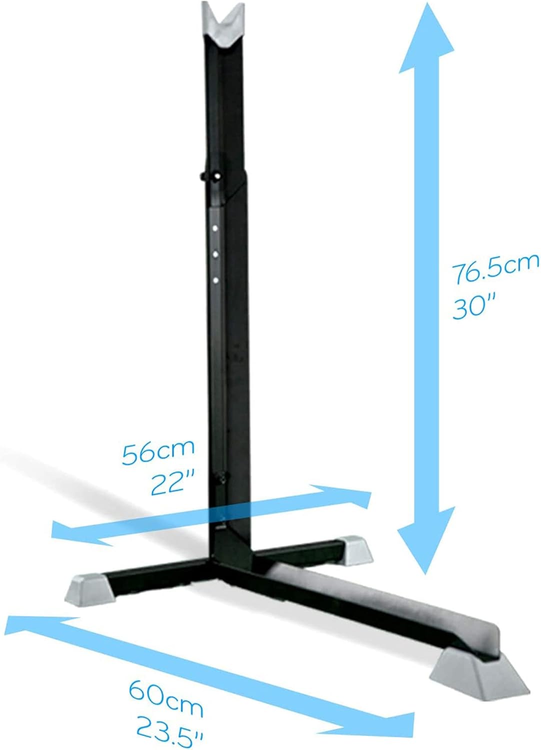 Bike Nook Bicycle Stand, Portable and Stationary Space-Saving Rack with Adjustable Height, for Indoor Bike Storage Pack of 2