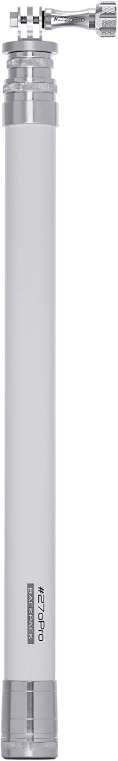 #270Pro | The Longest Selfie Stick (8.8Ft), 99% Carbon Fiber, Lightweight, Highly Portable, for GoPro / Insta360 / ONE/Action Camera, Extends to 106
