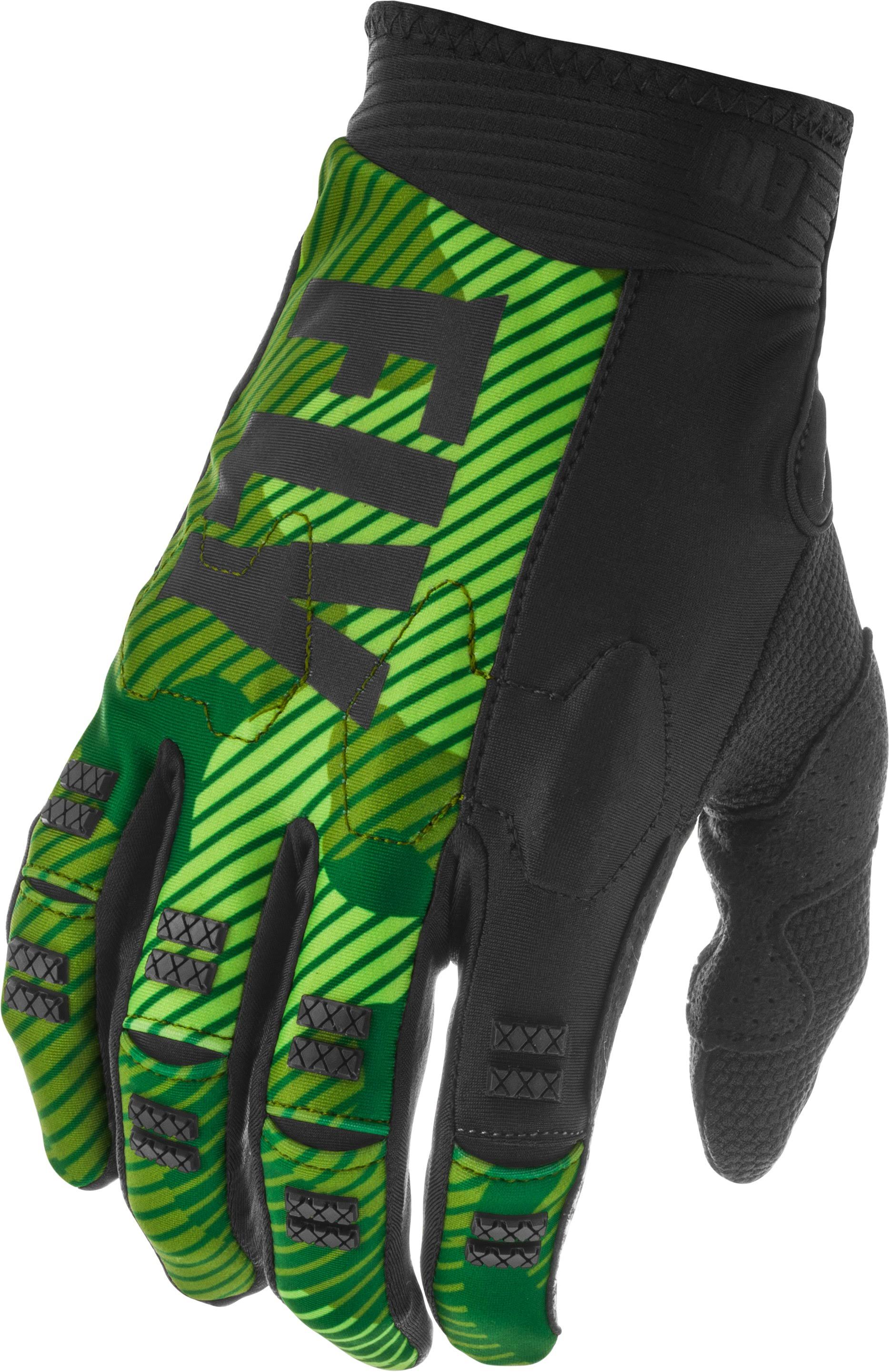 Fly Racing Evolution DST Gloves (09, Green/Black)