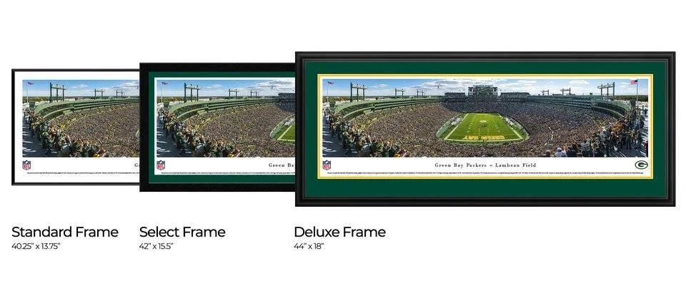 Green Bay Packers - End Zone - Standard Frame