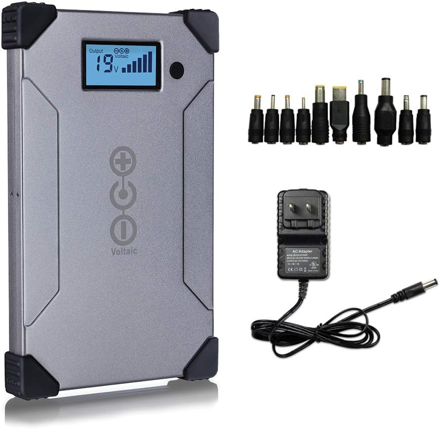 Voltaic Systems - V88 Portable Laptop Power Bank 24,000mAh / 88Wh with USB-C PD Power Delivery | Solar Optimized External Laptop Battery Travel Charger for Laptops Compatible with MacBook Pro, & More