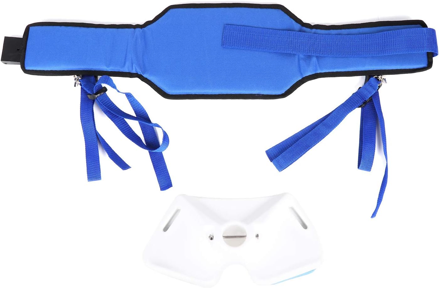 Alomejor 35in Fighting Belt Adjustable Shoulder Harness Stand Up Fish Fighting Rod Holder Rod Racks Holder Belt for Fishing