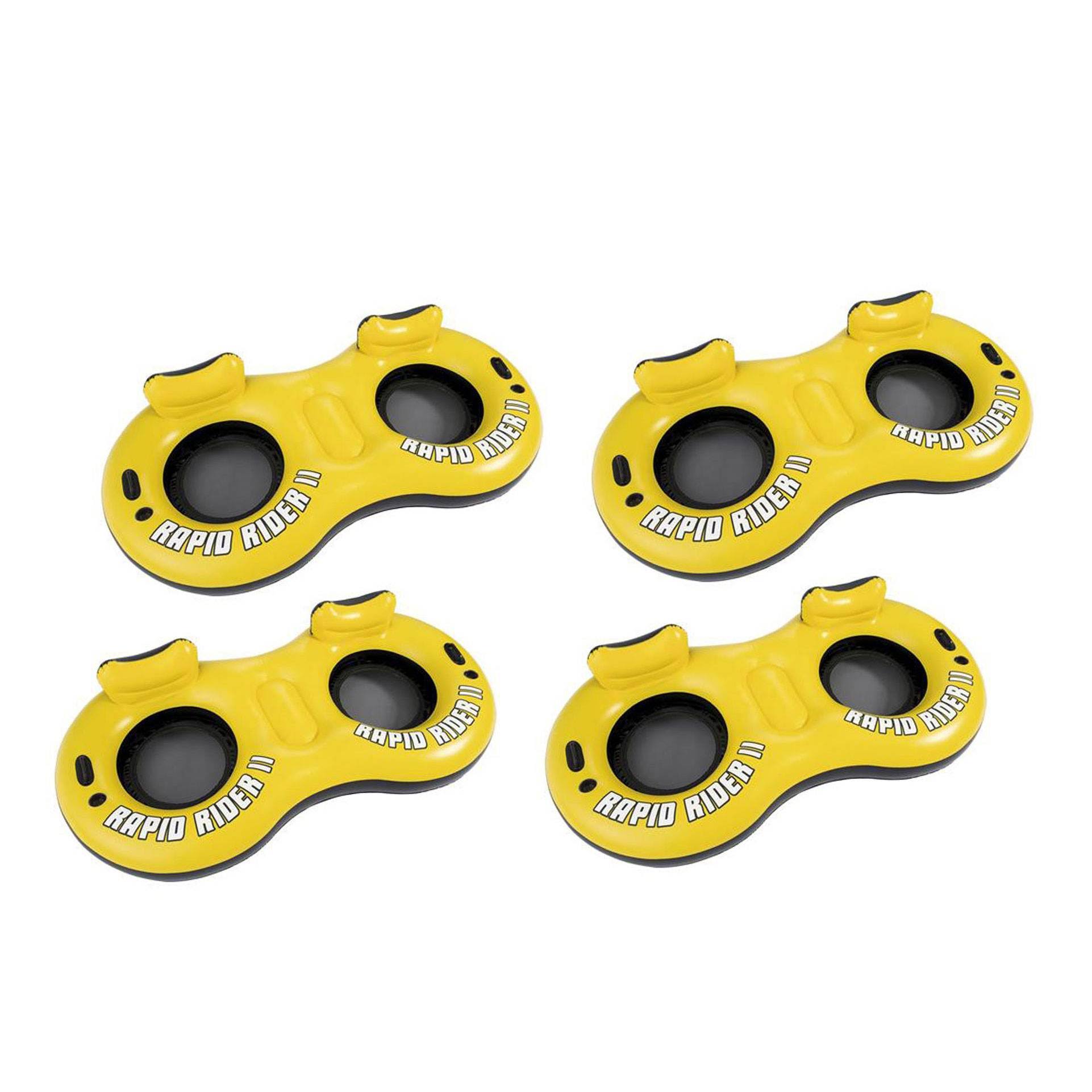 4-Pack Bestway Rapid Rider II 102x22 Inflatable Raft Tubes | 4 x 43113E