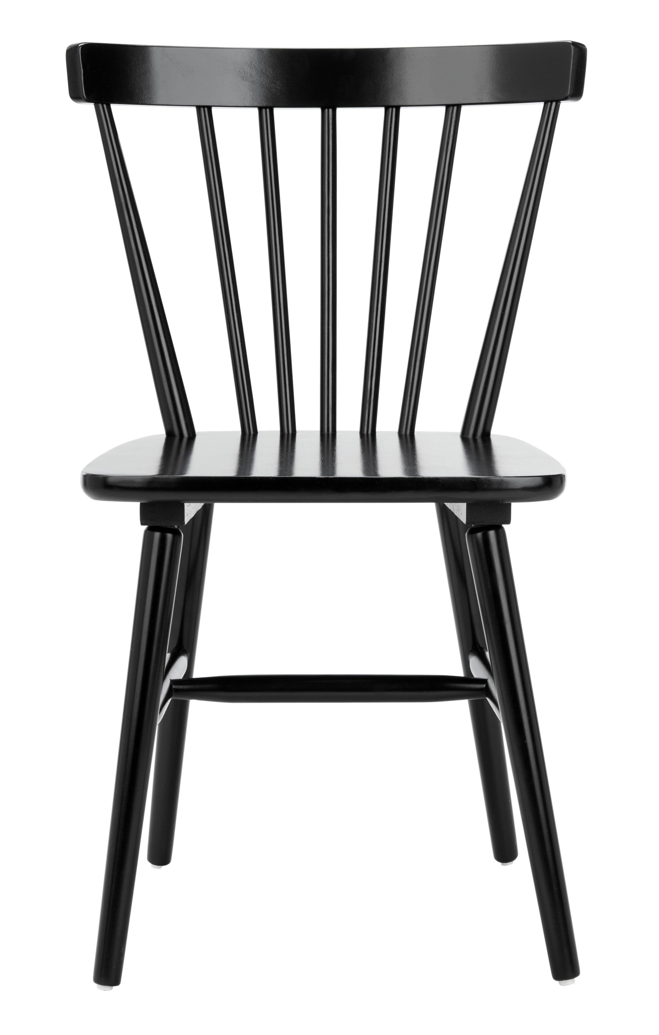 Safavieh Winona Black Spindle Back Dining Chair (Set of 2)