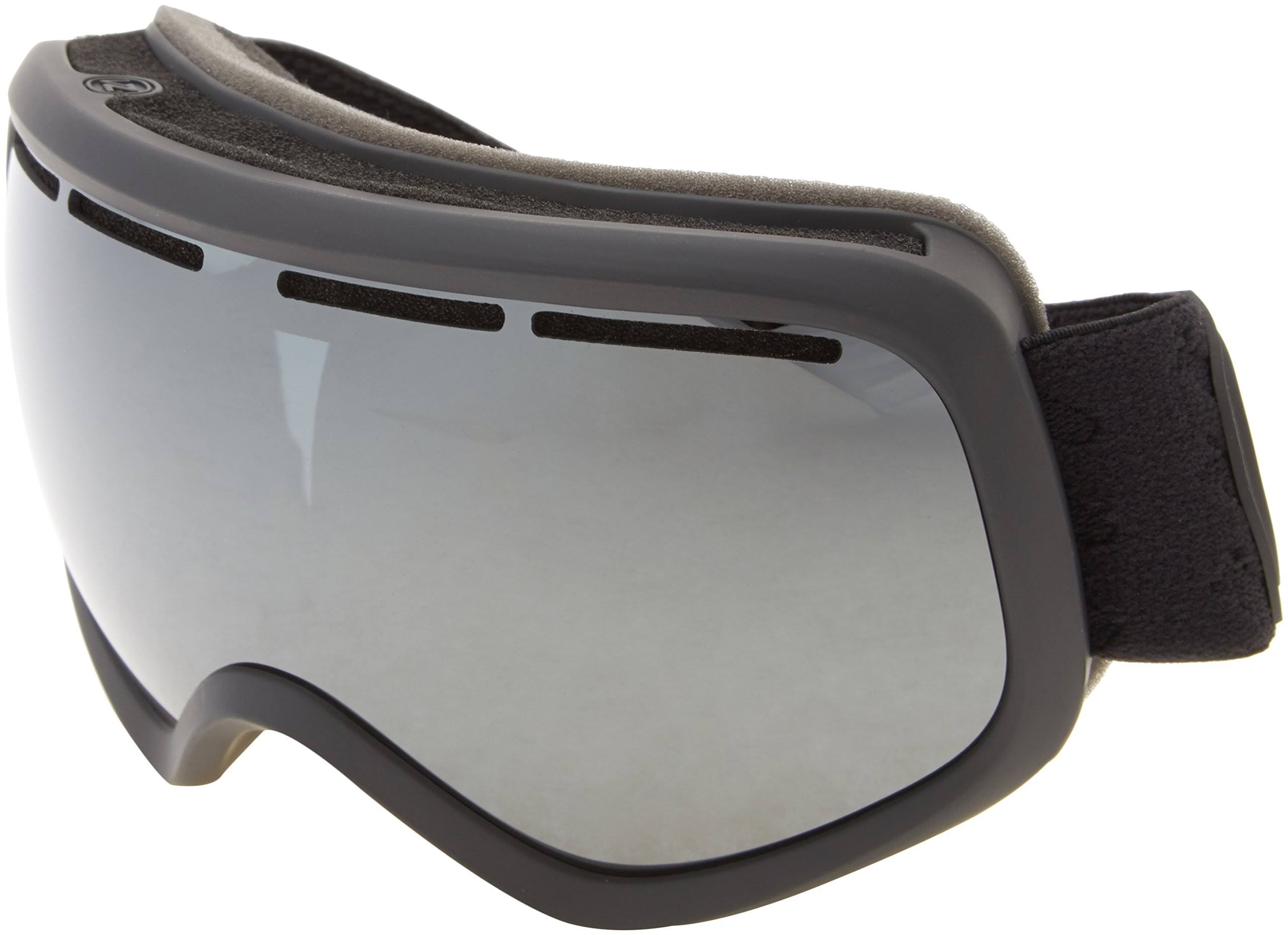VonZipper Skylab Goggles Black Satin Fire Chrome Lens