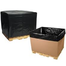 48 x 36 x 72x22 - 3 Mil Black Pallet Covers