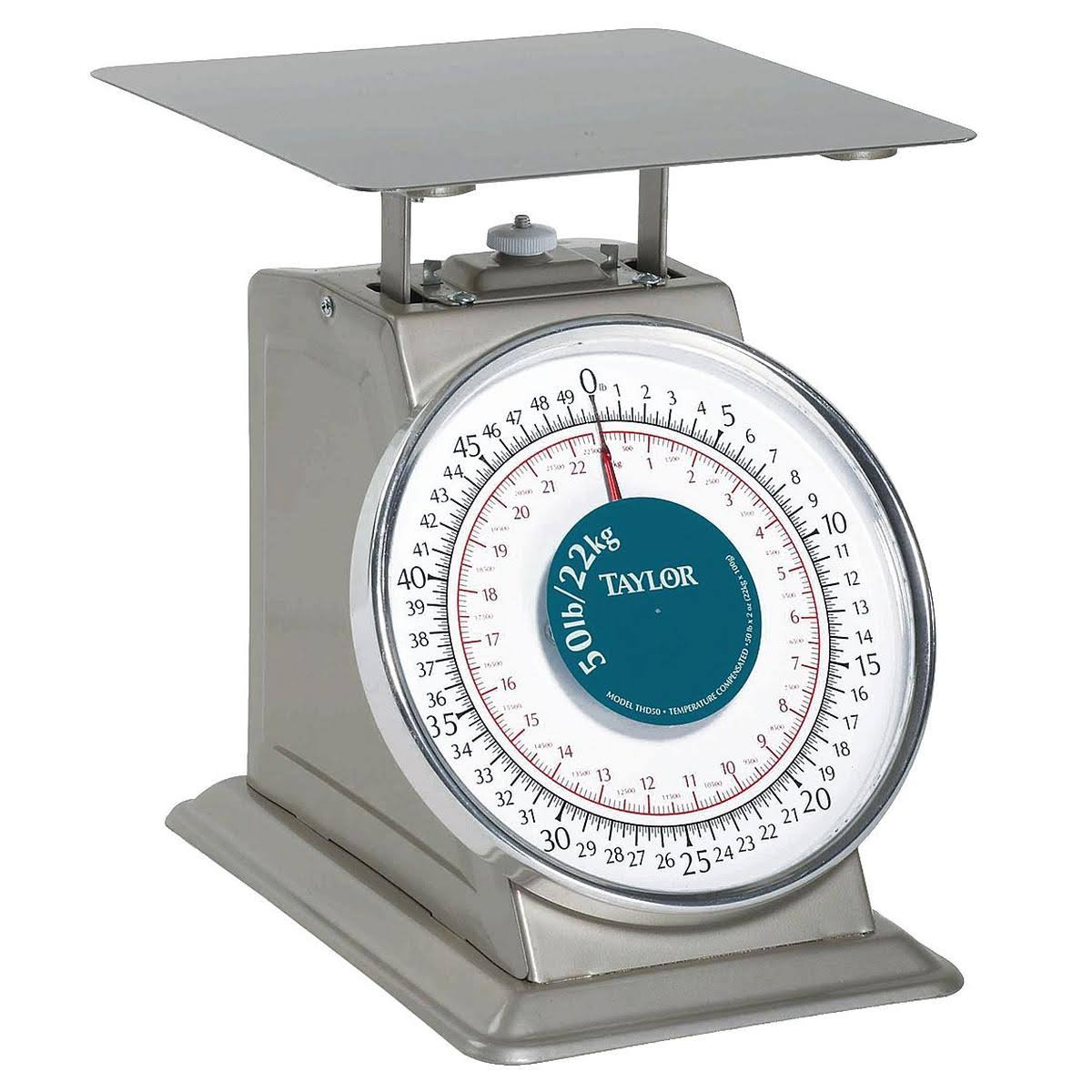 Taylor Heavy Duty Mechanical Scale - 50 lbs Capacity THD50