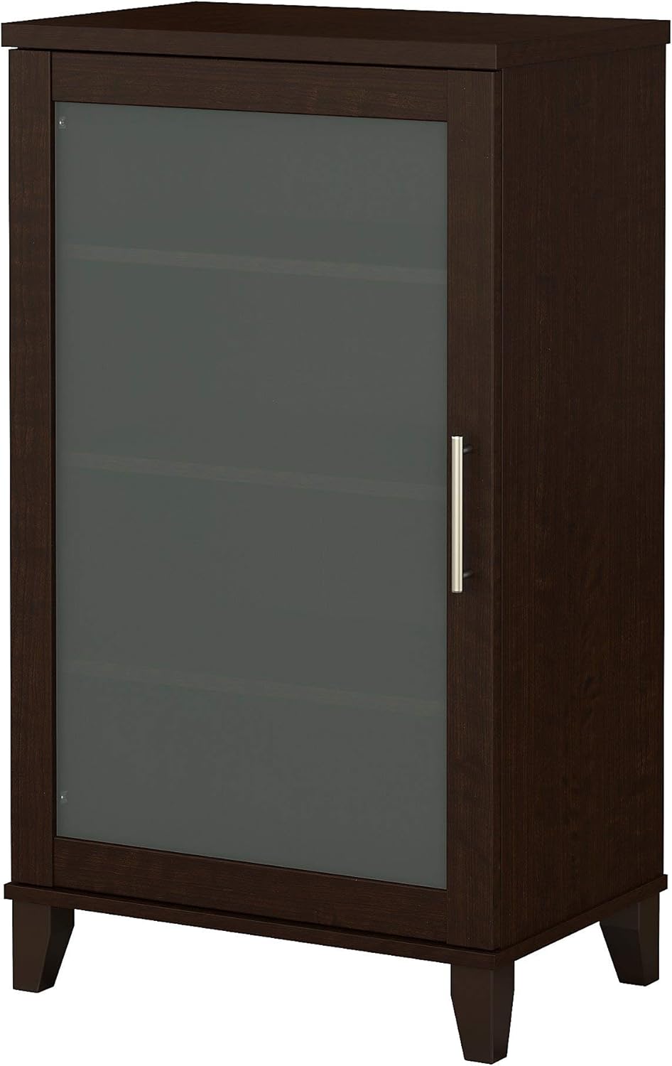 Bush Furniture Somerset Media Accent Cabinet, Mocha Cherry