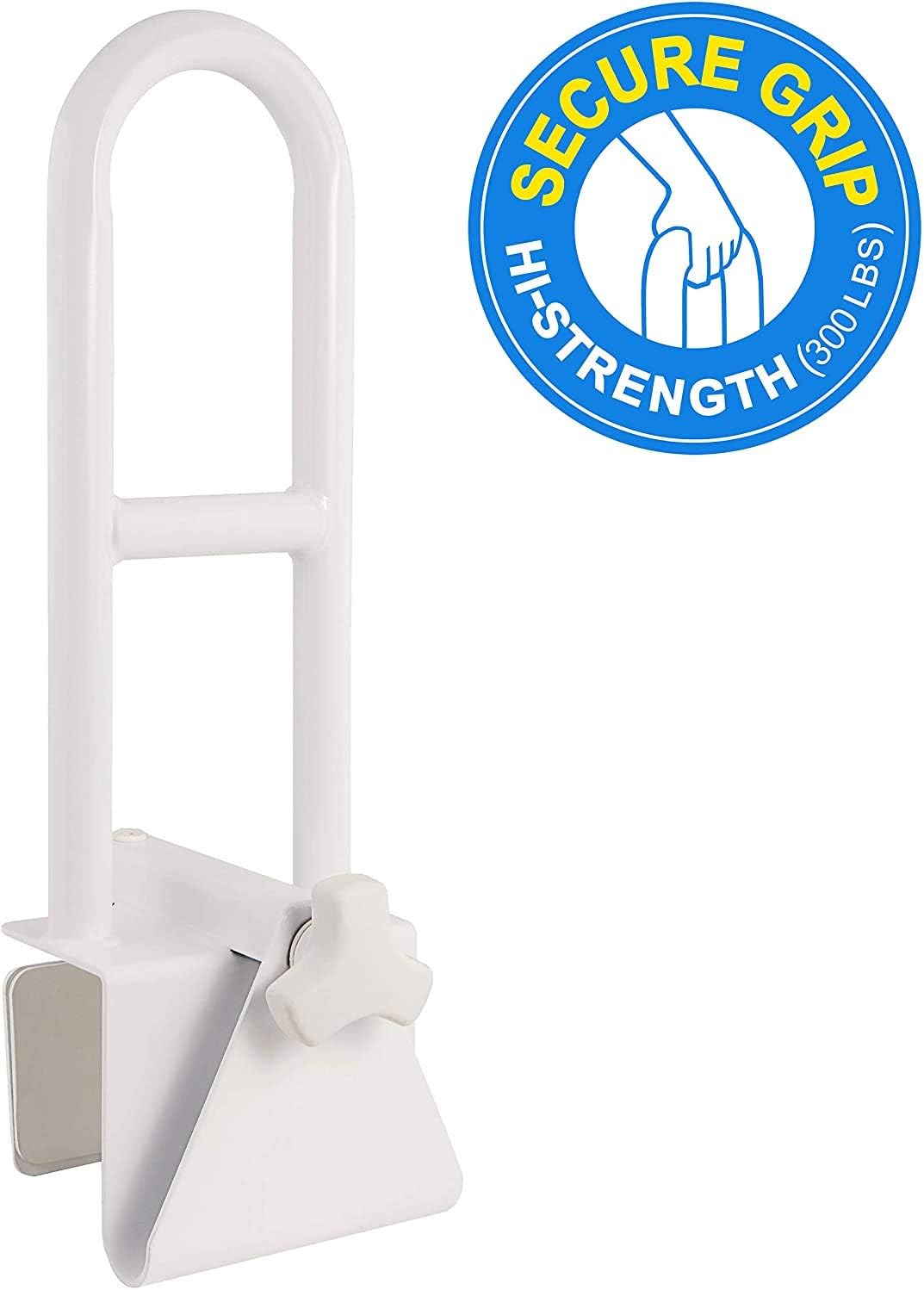 Vaunn Medical Adjustable Bathtub Safety Rail Shower Grab Bar Handle Pack of 2