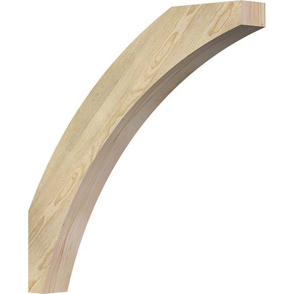 Ekena Millwork 4x22W x 32x22D x 32x22H Thorton Rough Sawn Brace, Douglas Fir